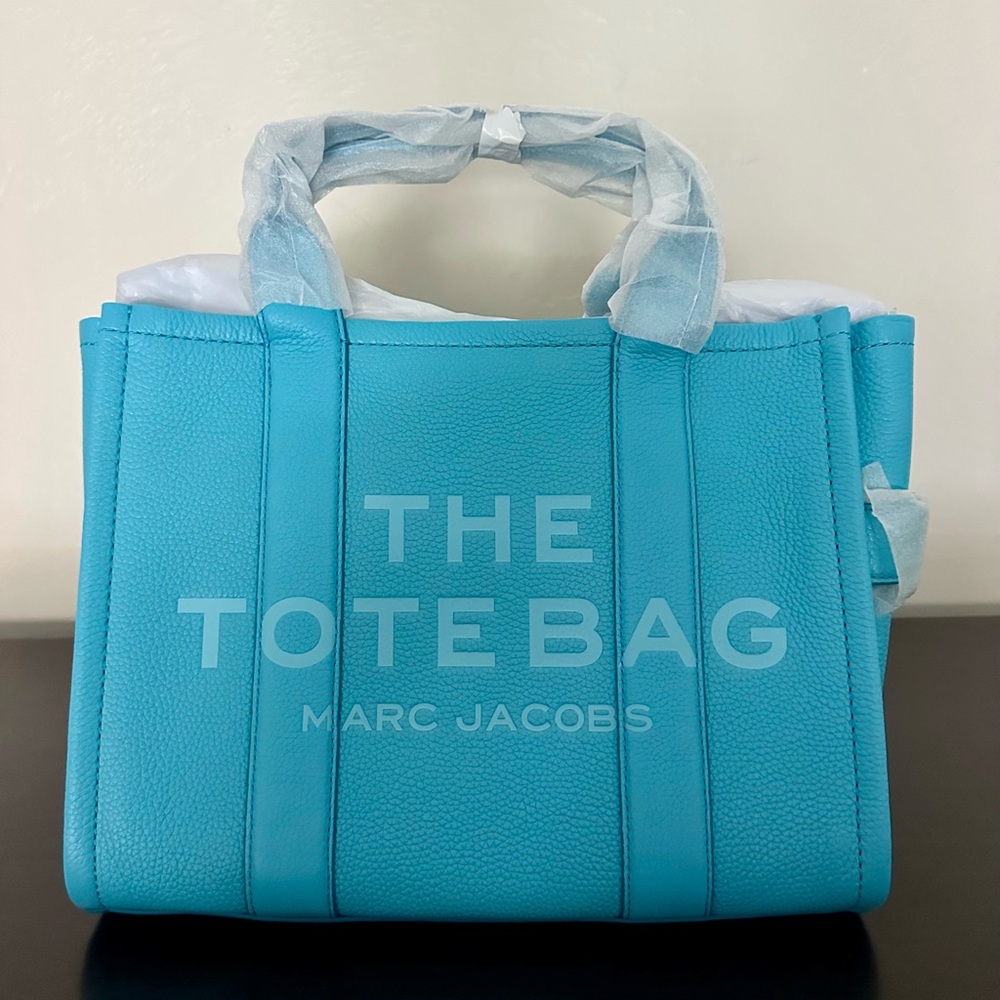 Marc Jacobs Turquoise Tote Bag - Picture 8 of 9